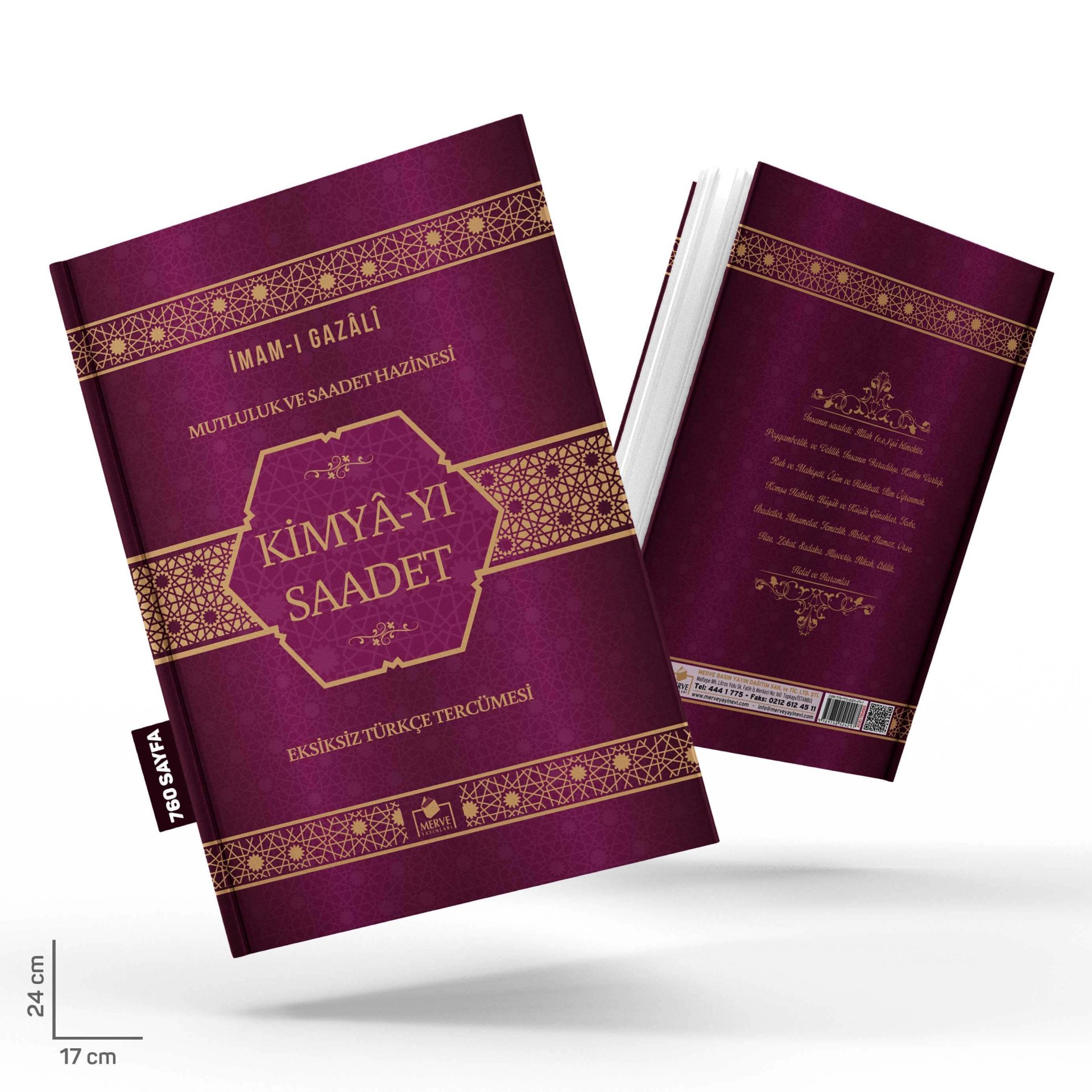 KİMYA-I SAADET 2.HM CİLTLİ Resim